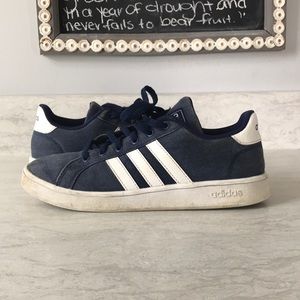 Adidas Grand Court | Blue White | Used | Boys